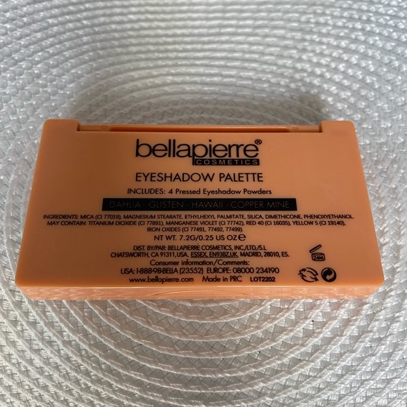 New Bellapierre Cosmetics Eye Palette in Peach Blossom - Picture 3 of 4